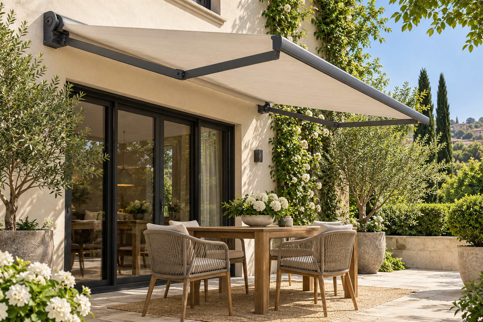 Folding Arm Awning
