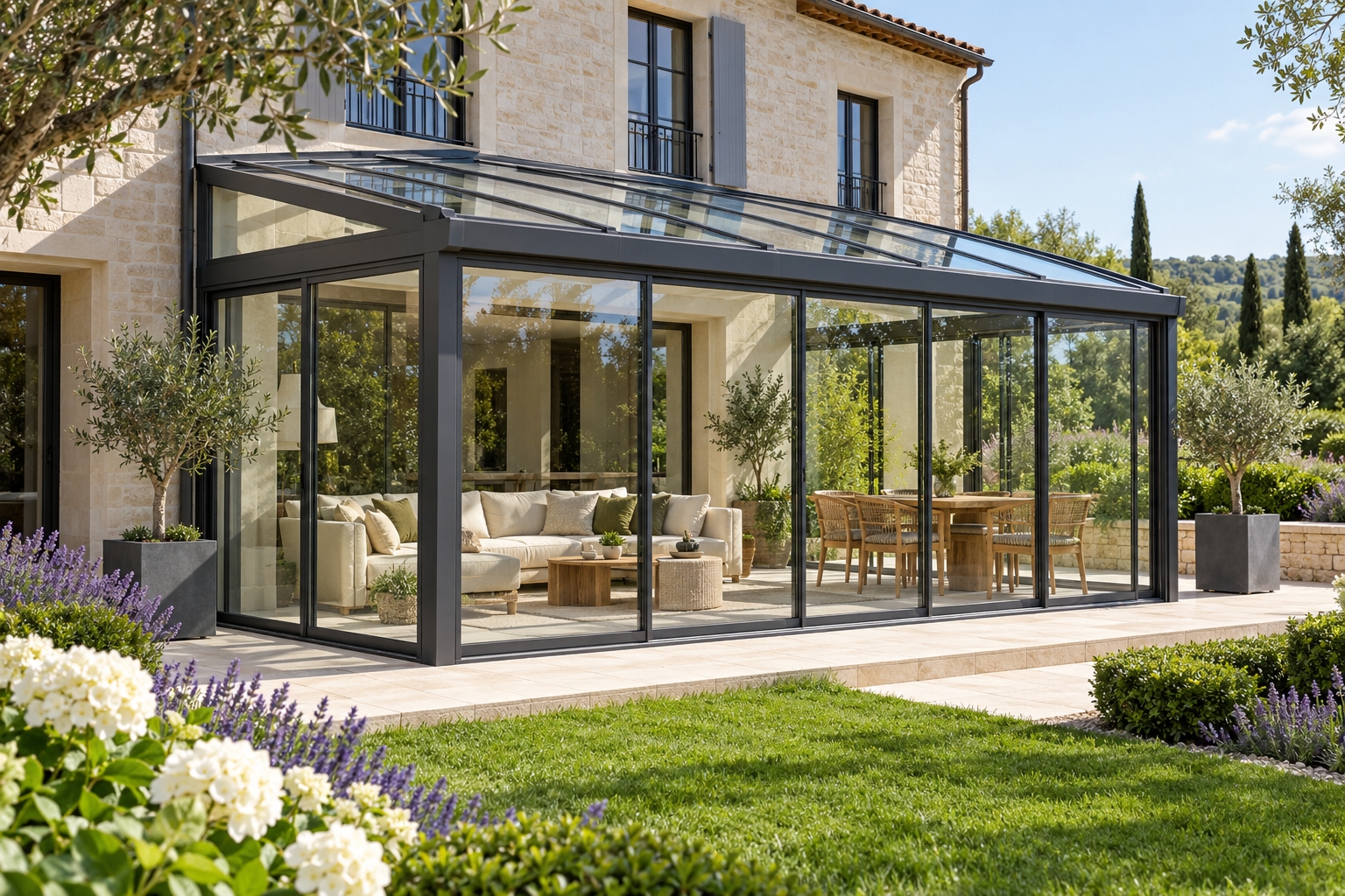 Aluminium Winter Garden